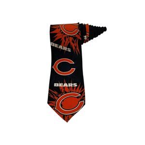 Ralph Marlin NFL Game Day Chicago Bears Burst Repeat 1998 Necktie